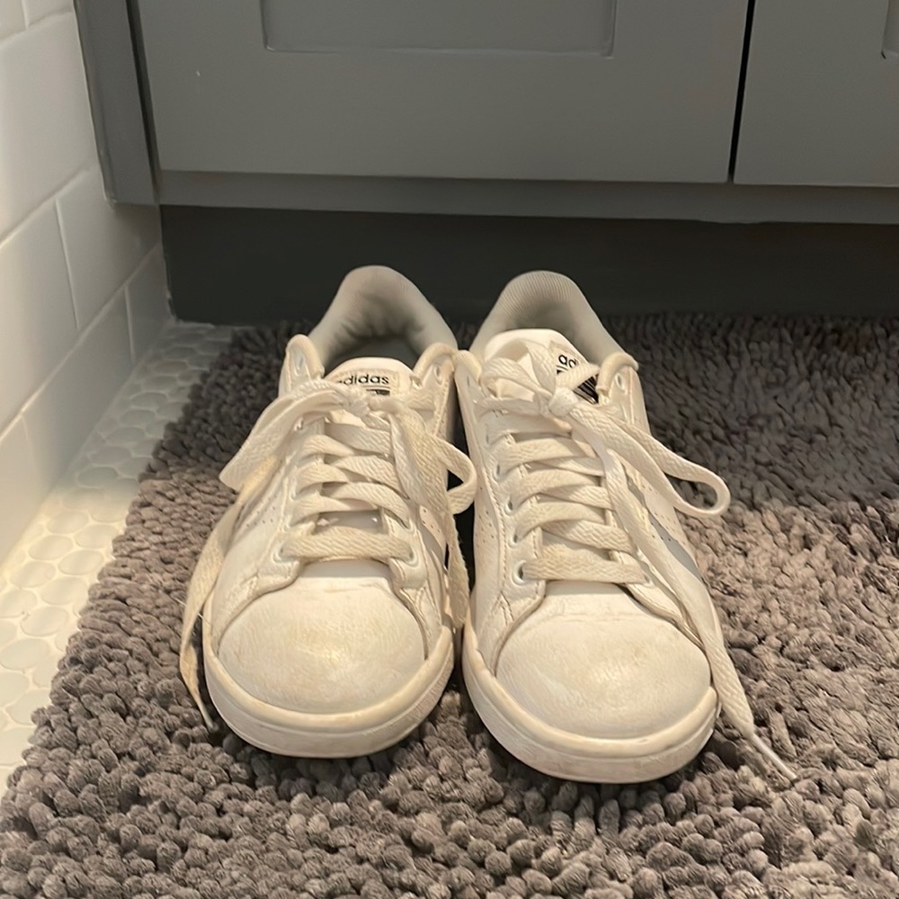 White adidas!